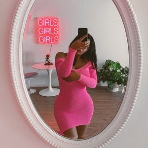 Reina Olga scrunch dress